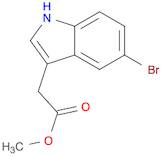 1H-Indole-3-acetic acid, 5-bromo-, methyl ester