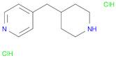 Pyridine, 4-(4-piperidinylmethyl)-, hydrochloride (1:2)
