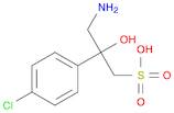 Benzeneethanesulfonic acid, β-(aminomethyl)-4-chloro-β-hydroxy-