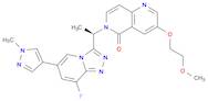1,6-Naphthyridin-5(6H)-one, 6-[(1R)-1-[8-fluoro-6-(1-methyl-1H-pyrazol-4-yl)-1,2,4-triazolo[4,3-a]pyridin-3-yl]ethyl]-3-(2-methoxyethoxy)-