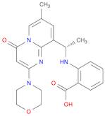 Benzoic acid, 2-[[(1S)-1-[7-methyl-2-(4-morpholinyl)-4-oxo-4H-pyrido[1,2-a]pyrimidin-9-yl]ethyl]am…