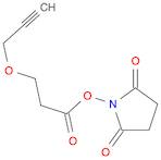 Propanoic acid, 3-(2-propyn-1-yloxy)-, 2,5-dioxo-1-pyrrolidinyl ester