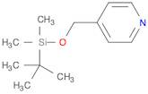 Pyridine, 4-[[[(1,1-dimethylethyl)dimethylsilyl]oxy]methyl]-
