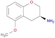 2H-1-Benzopyran-3-amine, 3,4-dihydro-5-methoxy-, (3S)-