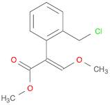 Benzeneacetic acid, 2-(chloromethyl)-α-(methoxymethylene)-, methyl ester, (αE)-