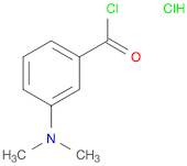 Benzoyl chloride, 3-(dimethylamino)-, hydrochloride (1:1)