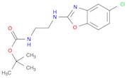 Carbamic acid, N-[2-[(5-chloro-2-benzoxazolyl)amino]ethyl]-, 1,1-dimethylethyl ester