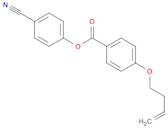 Benzoic acid, 4-(3-buten-1-yloxy)-, 4-cyanophenyl ester