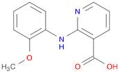 3-Pyridinecarboxylic acid, 2-[(2-methoxyphenyl)amino]-