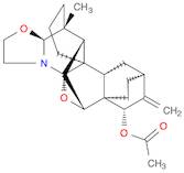 12aH,14H-3,14a-Ethano-14,4b,8-ethanylylidene-1H,5H-[2]benzopyrano[4,3-g]oxazolo[3,2-a]azocin-1-ol, decahydro-8-methyl-2-methylene-, acetate (ester), (1S,3S,4aR,4bR,8R,8aS,12aS,14R,14aR,18R)-