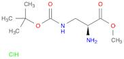 L-Alanine, 3-[[(1,1-dimethylethoxy)carbonyl]amino]-, methyl ester, hydrochloride (1:1)
