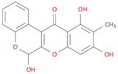 [1]Benzopyrano[3,4-b][1]benzopyran-12(6H)-one, 6,9,11-trihydroxy-10-methyl-