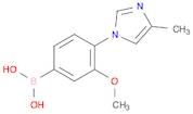 Boronic acid, B-[3-methoxy-4-(4-methyl-1H-imidazol-1-yl)phenyl]-