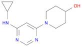 4-Piperidinol, 1-[6-(cyclopropylamino)-4-pyrimidinyl]-