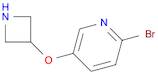 Pyridine, 5-(3-azetidinyloxy)-2-bromo-
