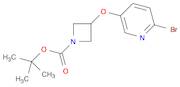 1-Azetidinecarboxylic acid, 3-[(6-bromo-3-pyridinyl)oxy]-, 1,1-dimethylethyl ester