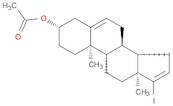 Androsta-5,16-dien-3-ol, 17-iodo-, 3-acetate, (3β)-