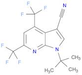 1H-Pyrrolo[2,3-b]pyridine-3-carbonitrile, 1-(1,1-diMethylethyl)-4,6-bis(trifluoroMethyl)-