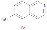 Isoquinoline, 5-bromo-6-methyl-