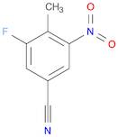 Benzonitrile, 3-fluoro-4-methyl-5-nitro-
