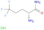 Pentanamide, 2-amino-5,5,5-trifluoro-, hydrochloride (1:1), (2R)-