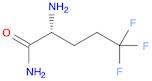 Pentanamide, 2-amino-5,5,5-trifluoro-, (2R)-