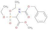 Acetic acid, 2-(diethoxyphosphinyl)-2-[[(phenylmethoxy)carbonyl]amino]-, methyl ester