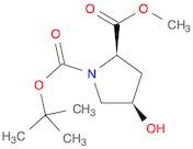 1,2-Pyrrolidinedicarboxylic acid, 4-hydroxy-, 1-(1,1-dimethylethyl) 2-methyl ester, (2R,4R)-