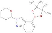 2H-Indazole, 2-(tetrahydro-2H-pyran-2-yl)-4-(4,4,5,5-tetramethyl-1,3,2-dioxaborolan-2-yl)-