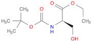 D-Serine, N-[(1,1-dimethylethoxy)carbonyl]-, ethyl ester