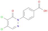Benzoic acid, 4-(4,5-dichloro-6-oxo-1(6H)-pyridazinyl)-