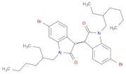 2H-Indol-2-one, 6-bromo-3-[6-bromo-1-(2-ethylhexyl)-1,2-dihydro-2-oxo-3H-indol-3-ylidene]-1-(2-ethylhexyl)-1,3-dihydro-