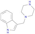 1H-Indole, 3-(1-piperazinylmethyl)-