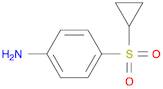 Benzenamine, 4-(cyclopropylsulfonyl)-