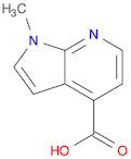 1H-Pyrrolo[2,3-b]pyridine-4-carboxylic acid, 1-methyl-