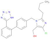 1H-Imidazole-5-methanol, 2-butyl-4-chloro-1-[[2'-(2H-tetrazol-5-yl)[1,1'-biphenyl]-4-yl]methyl]-