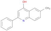 4-Quinolinol, 6-methyl-2-phenyl-
