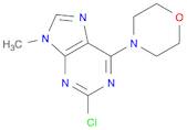 9H-Purine, 2-chloro-9-Methyl-6-(4-Morpholinyl)-