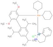 Palladium, [2-[2-(amino-κN)ethyl]phenyl-κC]chloro[dicyclohexyl[3,6-dimethoxy-2',4',6'-tris(1-methylethyl)[1,1'-biphenyl]-2-yl]phosphine-κP]-, (SP-4-4)-