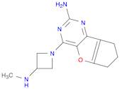 6H-Cyclopenta[4,5]furo[3,2-d]pyrimidin-2-amine, 7,8-dihydro-4-[3-(methylamino)-1-azetidinyl]-