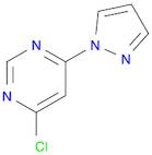 Pyrimidine, 4-chloro-6-(1H-pyrazol-1-yl)-