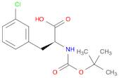 L-Phenylalanine, 3-chloro-N-[(1,1-dimethylethoxy)carbonyl]-