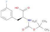 L-Phenylalanine, N-[(1,1-dimethylethoxy)carbonyl]-3-fluoro-