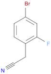 Benzeneacetonitrile, 4-bromo-2-fluoro-
