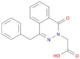 2(1H)-Phthalazineacetic acid, 1-oxo-4-(phenylmethyl)-