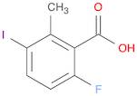Benzoic acid, 6-fluoro-3-iodo-2-methyl-