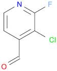 4-Pyridinecarboxaldehyde, 3-chloro-2-fluoro-