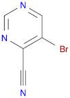 4-Pyrimidinecarbonitrile, 5-bromo-