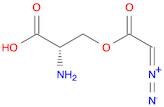 L-Serine, O-(2-diazoacetyl)-