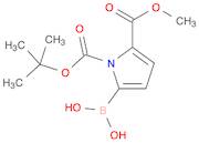 1H-Pyrrole-1,2-dicarboxylic acid, 5-borono-, 1-(1,1-dimethylethyl) 2-methyl ester